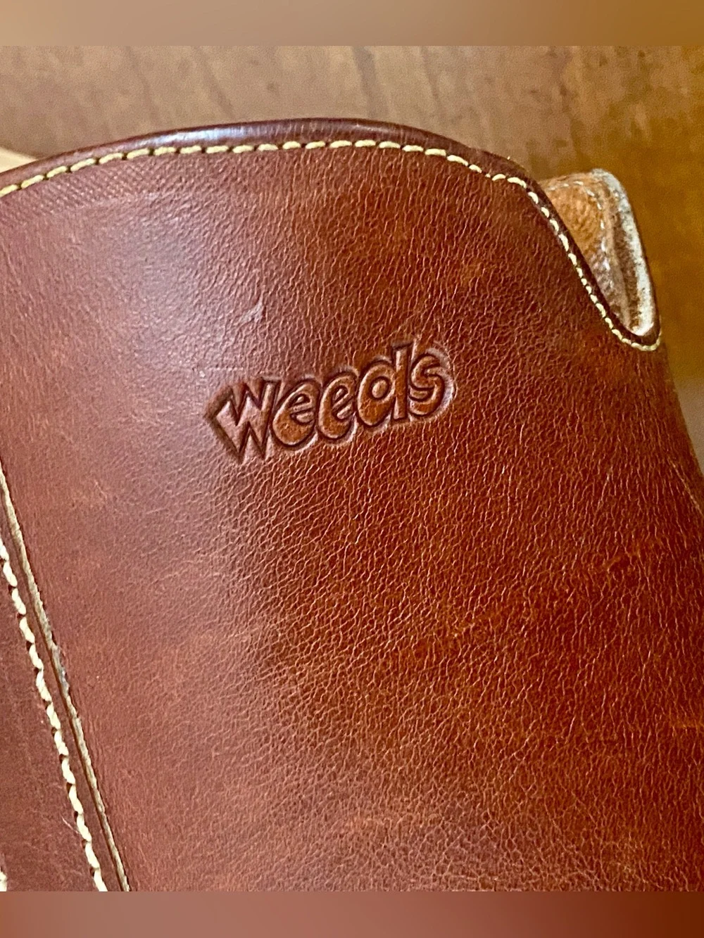 Florsheim Weeds Vintage 70s Brown Leather Cowboy Roper Boots Men’s 8 D‎ Side Zip